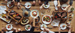 © Pietro Karras/Stocksy - Big feast table