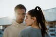 © Alba Vitta/Stocksy - Portrait of serene pensive couple