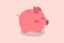 Piggy Bank Illustration