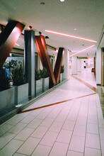 Neon Zig-Zag Mall Interior