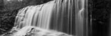 Sgwd Isaf Clun-Gwyn Waterfall Four Falls Brecon Beacons Wales Bl