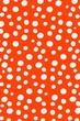 © Gemma can fly/Stocksy - White polka dots on red, illustration background