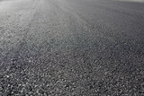 Fototapeta Na ścianę - Asphalt road low angle pavement background view