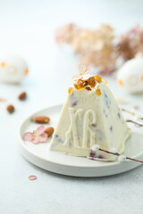 Poster - Traditional Russian Easter dessert with dried fruits	