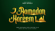 © Farhad - 3D Ramadan Kareem text effect - Editable text effect