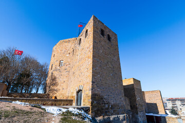 Wall Mural - Nigde Castle in Nigde City of Turkey
