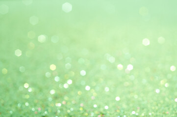 Wall Mural - abstract nature green bokeh background