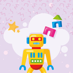 Poster - robot toy design