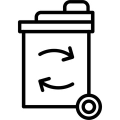 Sticker - Recycle Bin Icon 