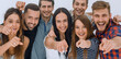 © ASDF - creative business team pointing at you