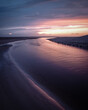 © Sandro - Henne Mölle A see fluss in Dänemark Henne Strand
