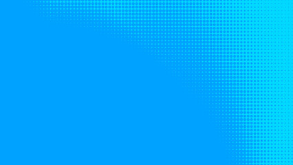 Wall Mural - dots halftone blue color pattern gradient texture with technology digital background. dots pop art c