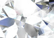 Realistic diamond texture close up, 3d rendering
