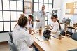 © Krakenimages.com - Group of young doctor discussing in a medical meeting at the clinic office.