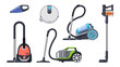 Vacuum cleaners, electric robot and dust hoovers
