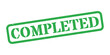 © HTGanzo - ‘Completed’ Green Rubber Stamp