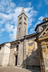 Wall Mural - Ancient gothic church in Omegna