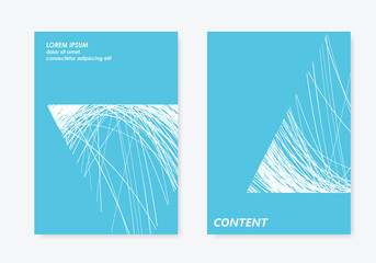 Leinwandbilder - Geometry lines triangular shape. Abstract modern template illustration.
