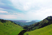 Beautiful View Of Lake Kivu From Masisi Congo, Goma