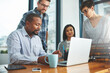 © Delmaine Donson/peopleimages.com - Working together to get the task done. Shot of businesspeople working together in the office.