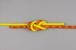 Knots for tying a rope in mountaineering