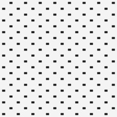 Poster - Little black squares with polka dots. Vector pattern.