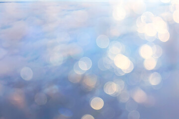 Wall Mural - clouds bokeh abstract bright summer wallpaper nature sky