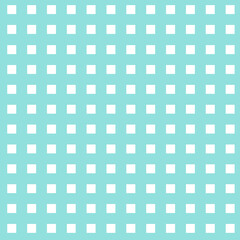 Poster - Background geometry pattern set. Square seamless green aqua and white colors. Checkered pattern abstract colorful pastel colors background vector. Sweet candy Summer background design.