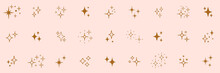 Shine Sparkle Icon. Vector Blink Star For Logo, Sparkle Clipart