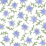 Fototapeta  - Collection of floral designs, illustrations, watercolor graphics, white backgrounds for backgrounds, digital paper, wrapping paper, cards, weddings, covers, web designs, fabric patterns, and more.