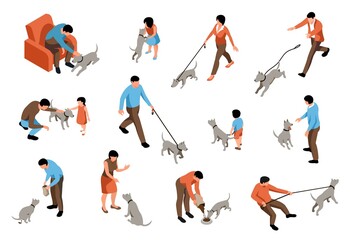 Poster - Dog Owner Color Set