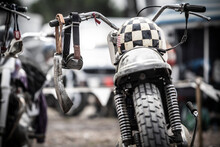 Moto Course Vintage Bsa  