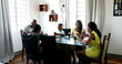 © Marco - Black African family eating lunch together