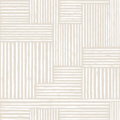 Aesthetic Contemporary printable seamless pattern with abstract Minimal elegant line brush stroke shapes and line in nude colors.