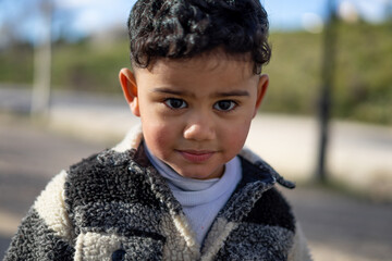 child on outdoor playground