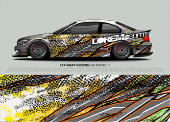 Livery for car wrap design