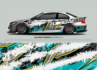 Livery for car wrap design