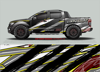 Livery for car wrap design