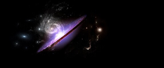 Wall Mural - planets galaxy science fiction wallpaper beauty deep space cosmos physical cosmology stock photos. c