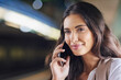 © Arnéll K/peopleimages.com - Hearing great news while commuting. Cropped shot of a young attractive woman on a call and using the train to commute.
