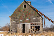 Old Barn In The Midwest.