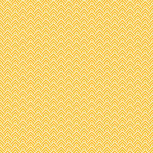 Colorful Simple Vector Pixel Art Sand And Canary Yellow Seamless Pattern Of Minimalistic Geometric Scaly Rhombus Pattern In Japanese Style