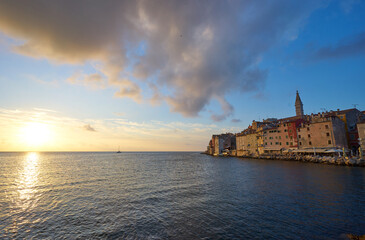 Wall Mural - Historical district in the city of Rovinj in Istria, Croatia