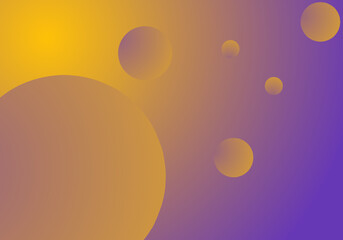 simple vector background with circle abstract pattern