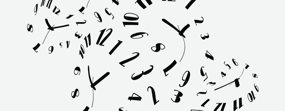 background with time	