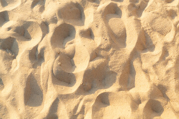 Wall Mural - Sand texture background. Top view