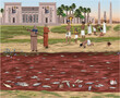 The first Egyptian Plague: Waters Become Blood as in Exodus 7