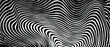 Modern abstract wave lines on black background. Vector EPS 10