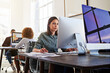 © Anne/peopleimages.com - Technology ensures their workday is a productive one. Shot of colleagues working on their computers in an open plan office.