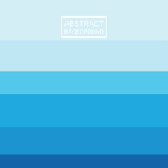 Blue wave vector abstract background flat design stock illustration